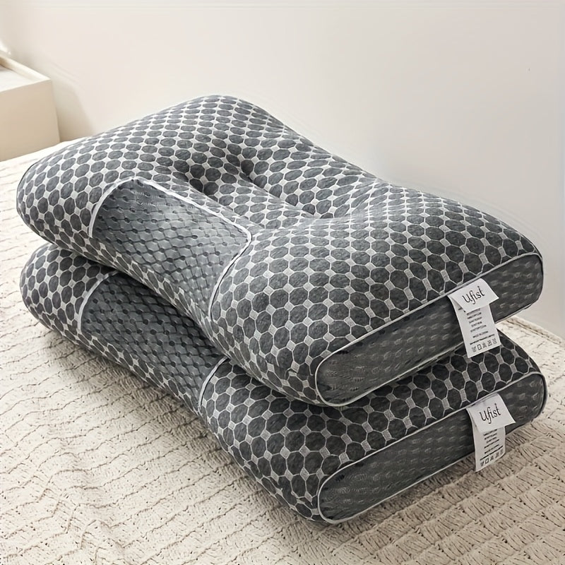 Limited Time BOGO! 2-Pack Ultra-Soft Neck Support Pillows – Premium Pillow Inserts with Removable Washable Covers, Breathable Fabric for Deep Sleep & Modern Bedroom Comfort