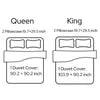 Modern Nordic Minimalist Style 100% Polyester Reversible Durable All-Season Printed Pillowcases & Bedding Sets Home Furnishings