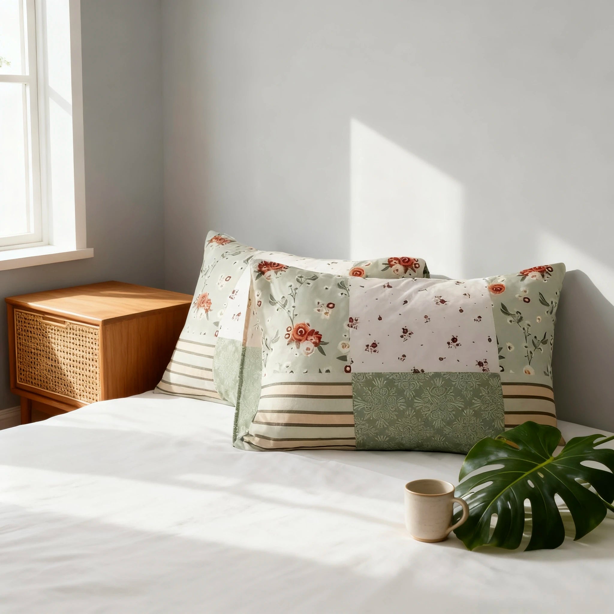 Modern Nordic Minimalist Style 100% Polyester Reversible Durable All-Season Printed Pillowcases & Bedding Sets Home Furnishings