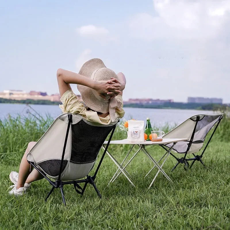 Portable Folding Moon Chair