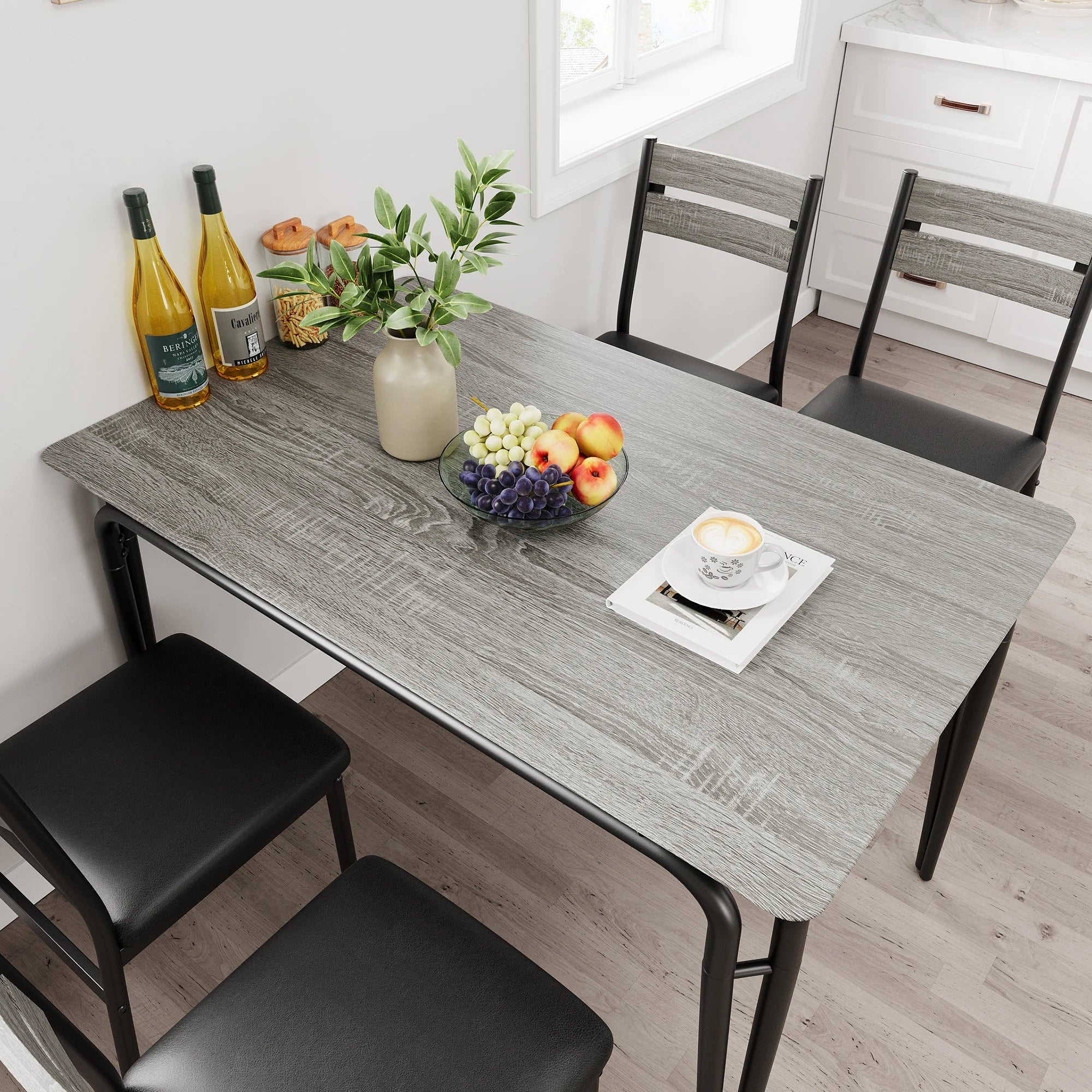 Best Choice Products Modern 5‑Piece Dining Set: