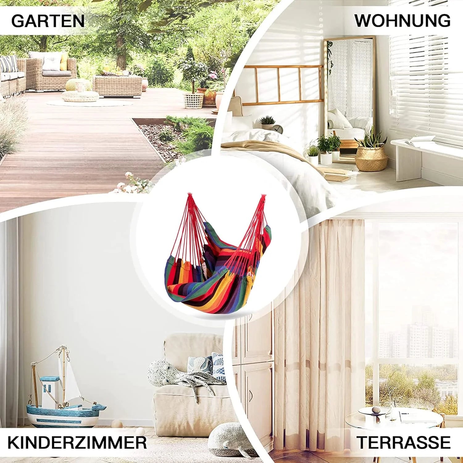 Suspended Garden Outdoor Indoor Hanging Rocking Chair Women's Hammocks For Women Leisure Cocoon Swings Lounger Dormitory Chair