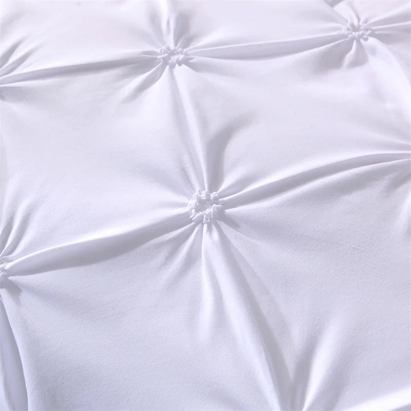 Queen 3-Piece Bedding Set – Gray Bed-in-a-Bag with Duvet Cover & Pillowcases (Comforter Not Included