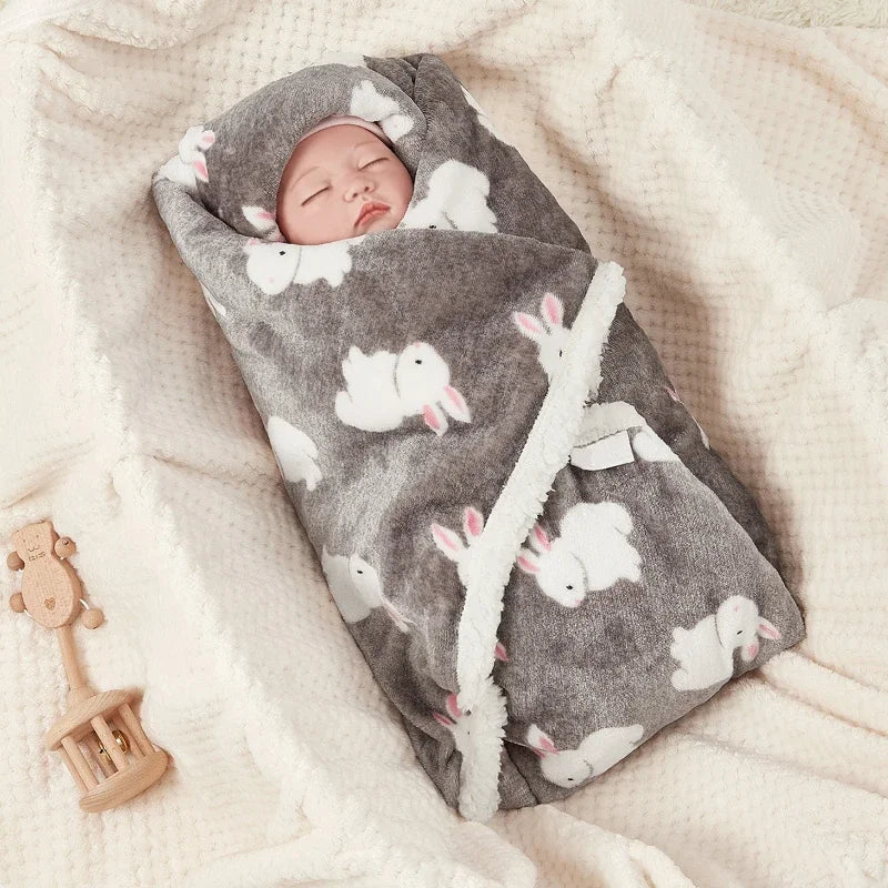 Winter Baby Blanket Baby Swaddle