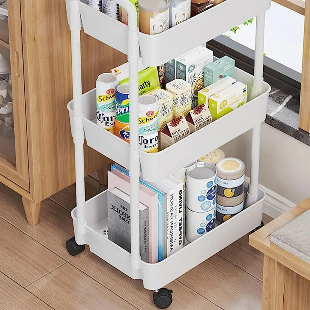 Kitchen, Bathroom, Bedroom Organizer with Wheels