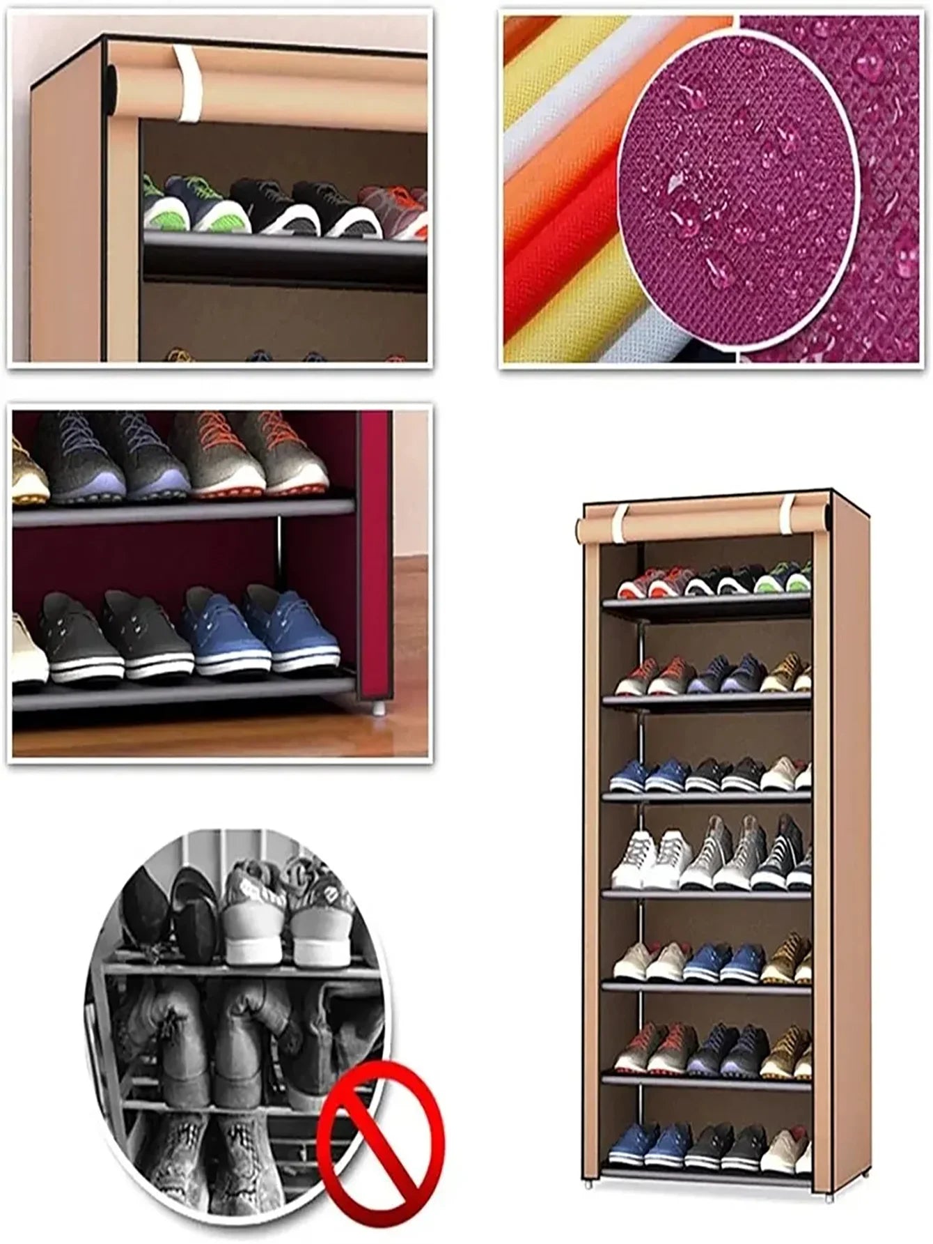 Multi-Layer Shoe Rack Organizer