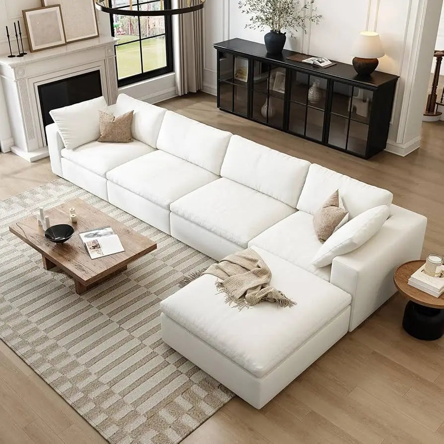 Home Living Room Sofas Good Color Fastness Anti-wear Fabric Sectional Sofa Free Combination Office Reception Modular Sofa Set