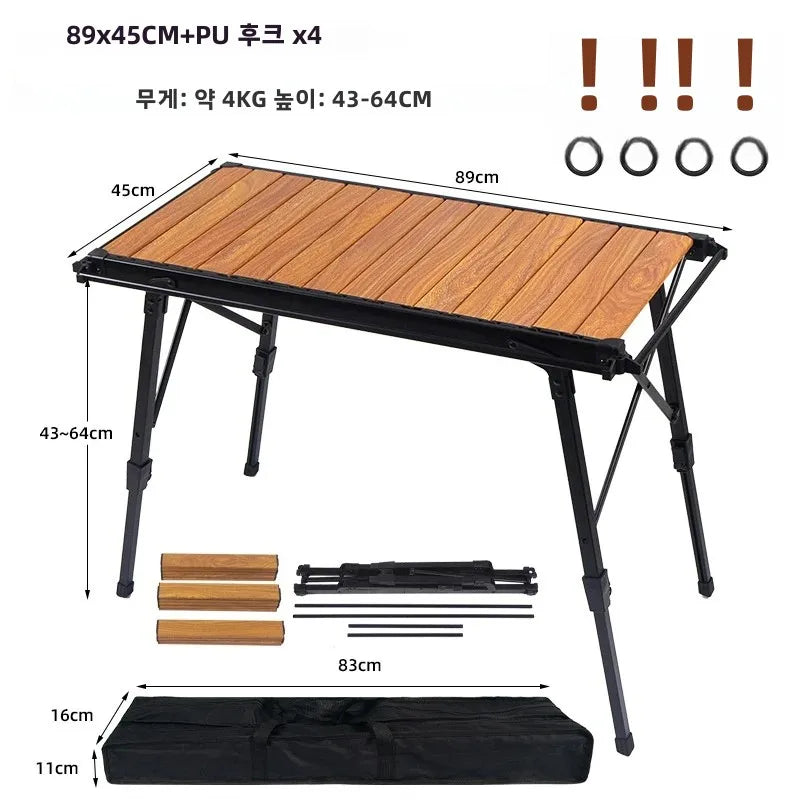 MOUNTAINHIKER Folding Camping IGT Table