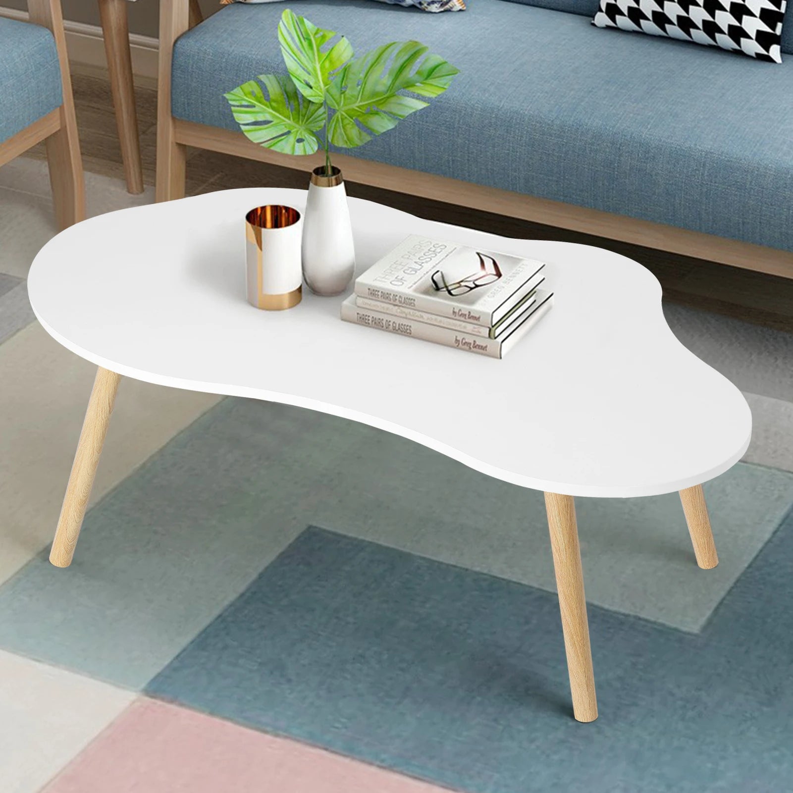 Nordic Minimalist Coffee Table Living Room