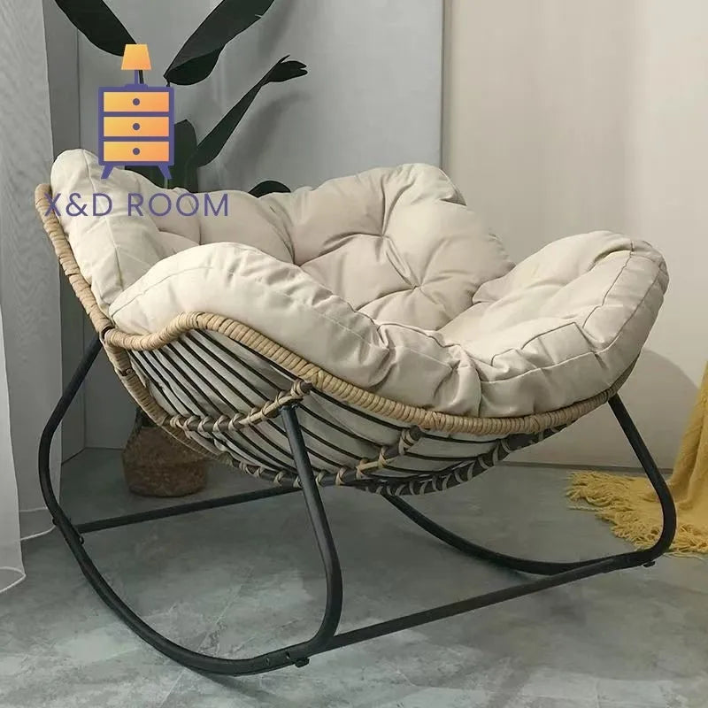 Cozy Bird Nest Style Single Sofa for Home & Balcony