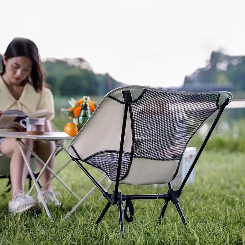 Portable Folding Moon Chair