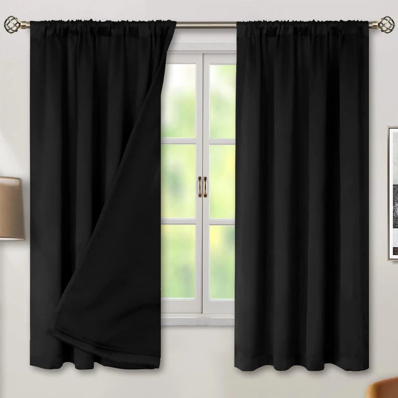 High Shade Waterproof Curtains – Heat Insulated Indoor/Outdoor Door Panels for Home & Garden Decor