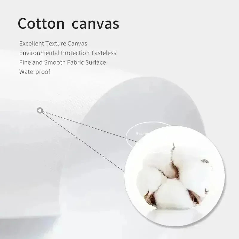 Black and White Cute Animal and Toilet Paper Poster