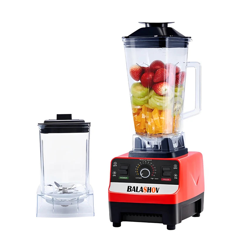 High-Power Stationary Mixer & Food Processor for Smoothies, Ice, and Juicing (BPA-Free)