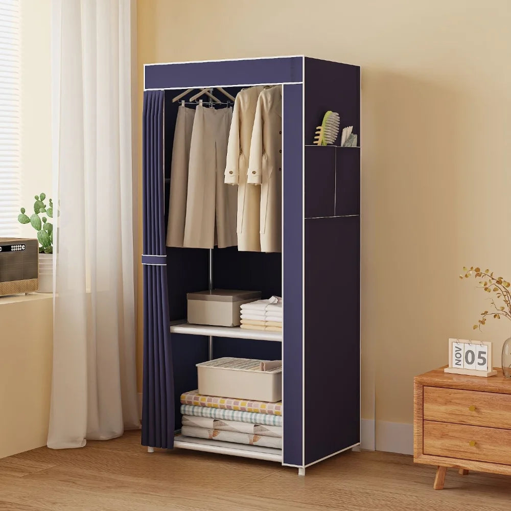 Foldable Storage Cabinet for Bedroom & Clothing