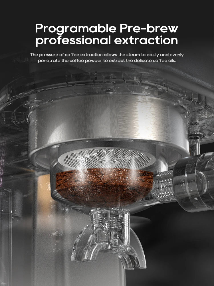 HiBREW 20-Bar Semi-Automatic Espresso Coffee Machine