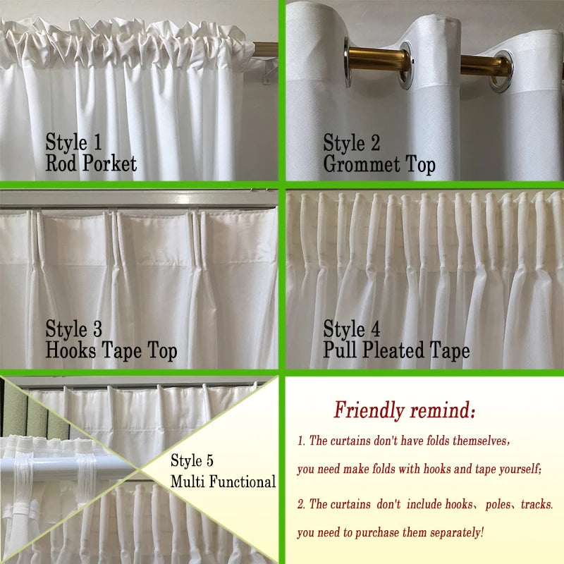 Asazal White Tulle Luxury Chiffon Curtains – High-Quality Thick Yarn Opaque Drapes for Bedroom & Living Room