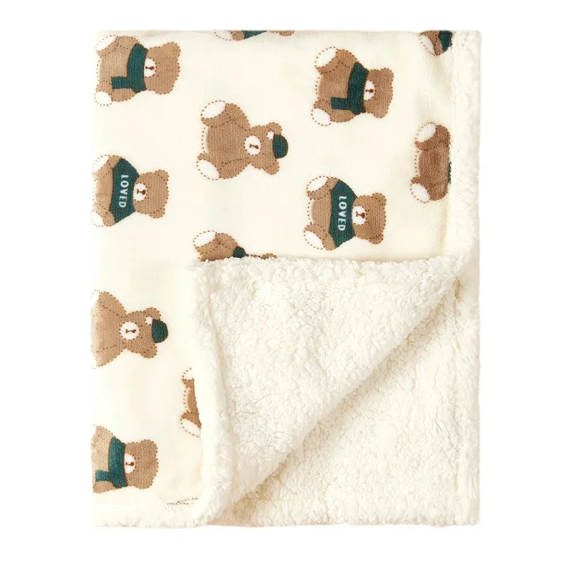 Winter Baby Blanket Baby Swaddle