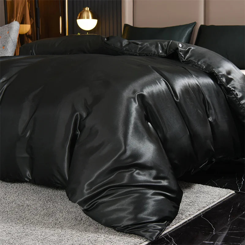 Satin Duvet Cover Set