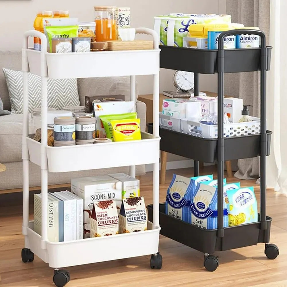 Kitchen, Bathroom, Bedroom Organizer with Wheels