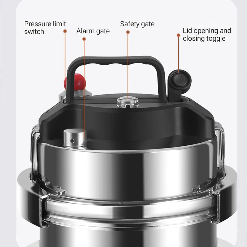 Stainless Steel Mini Pressure Pot for Outdoor Camping