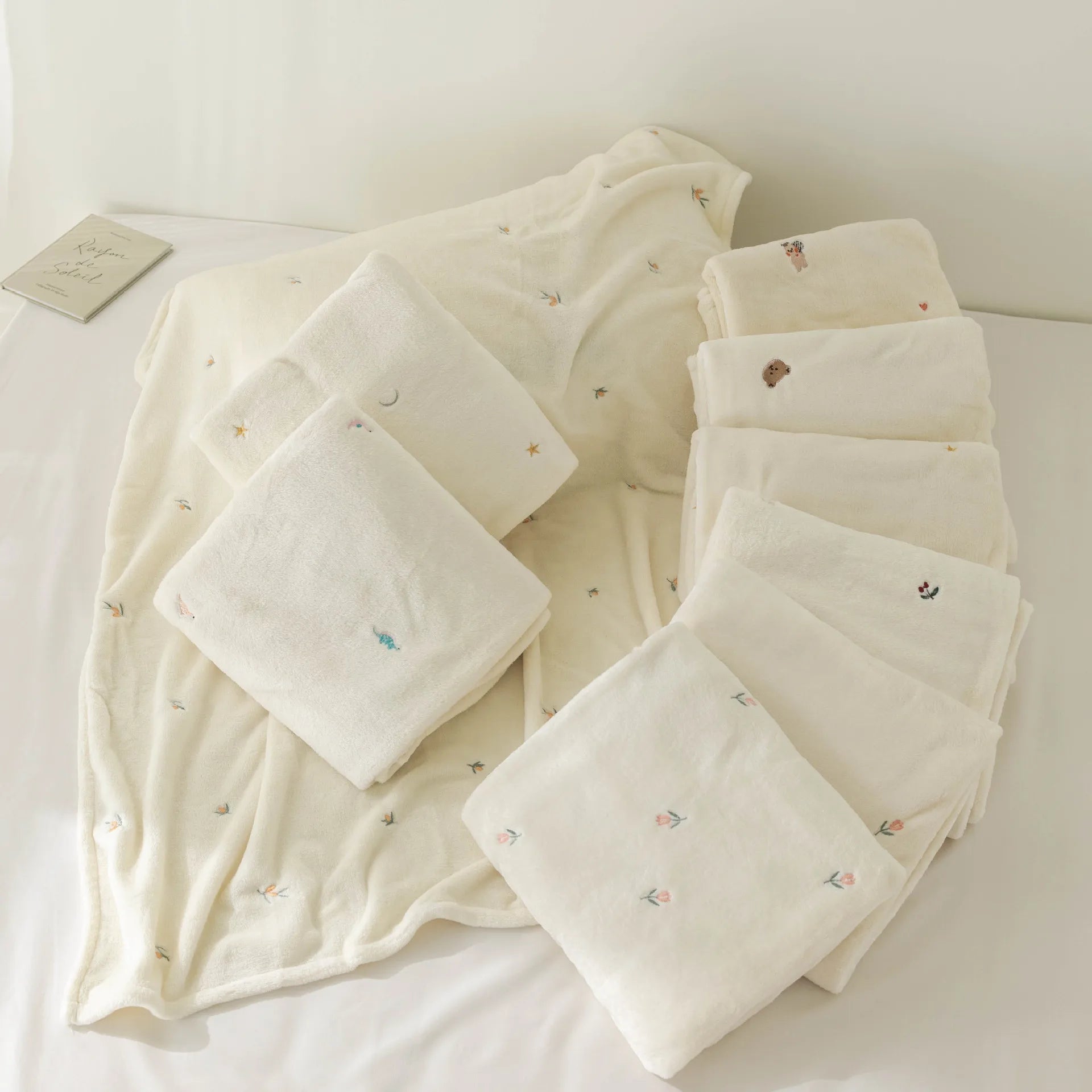 Autumn Winter Swaddling Blankets