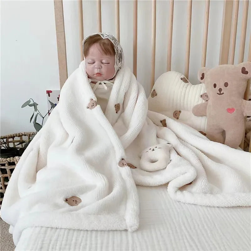 Autumn Winter Swaddling Blankets