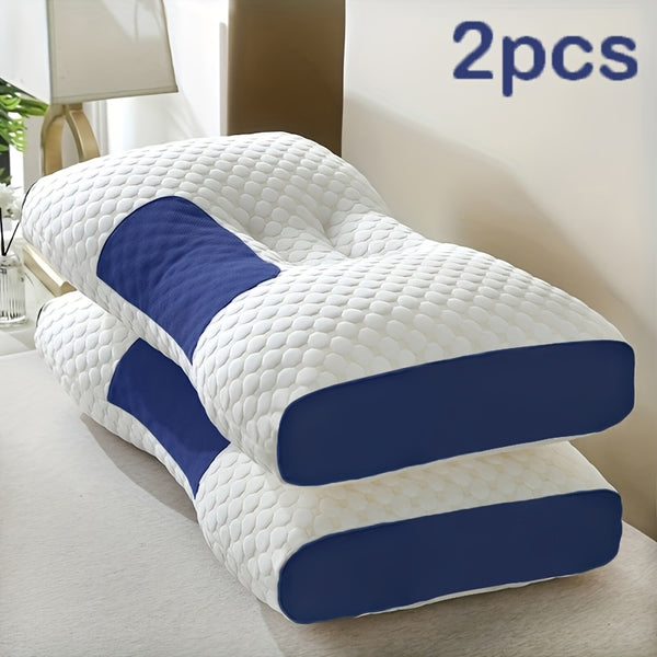Limited Time BOGO! 2-Pack Ultra-Soft Neck Support Pillows – Premium Pillow Inserts with Removable Washable Covers, Breathable Fabric for Deep Sleep & Modern Bedroom Comfort