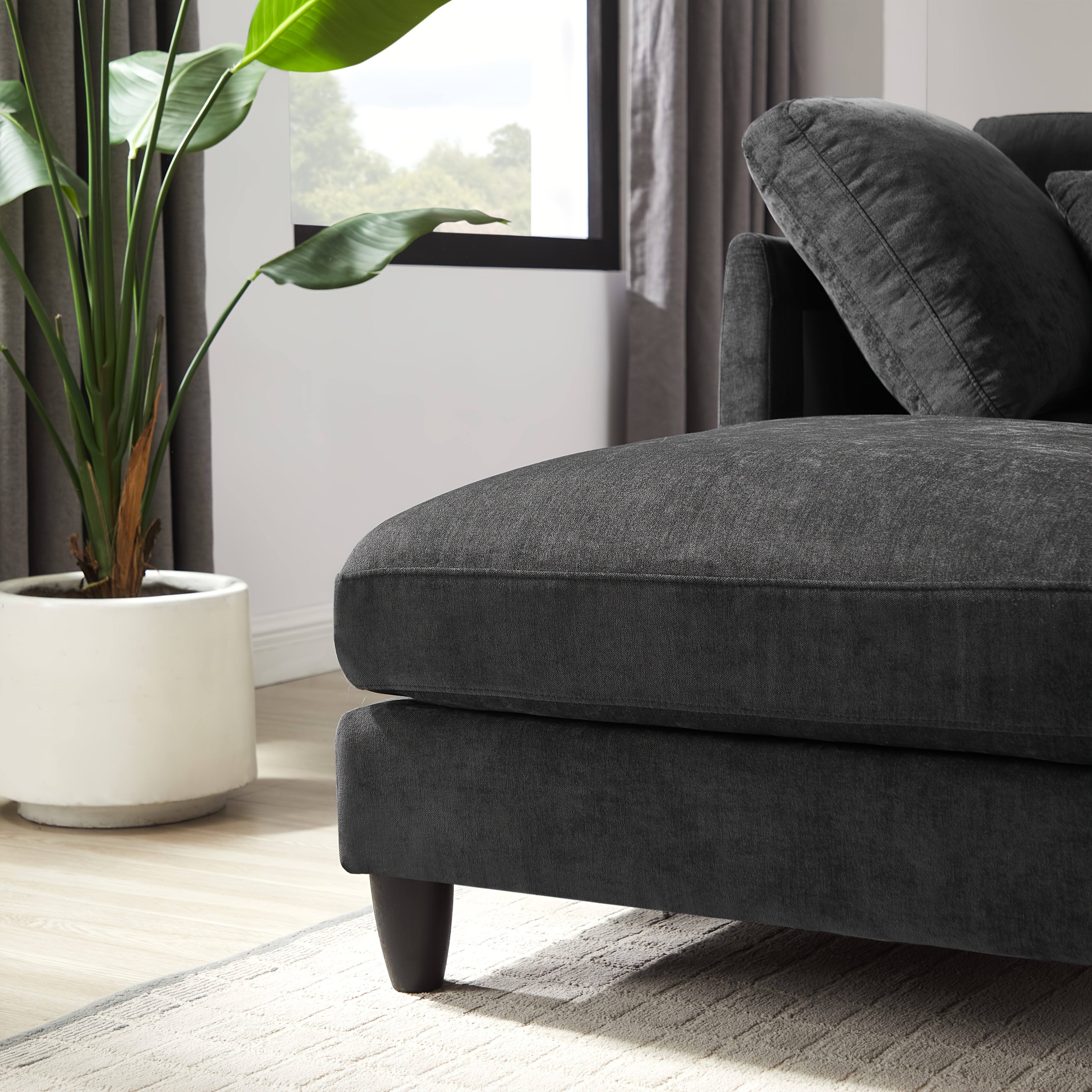 7-seater Upholstered Sectional Sofa, Freely Combinable In Various Shapes, Suitable for Living Room, Meeting Room, Dining Room And Bedroom